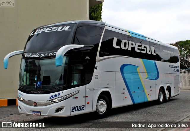 LopeSul Transportes - Lopes e Oliveira Transportes e Turismo - Lopes Sul 2082 na cidade de São Paulo, São Paulo, Brasil, por Rudnei Aparecido da Silva. ID da foto: 7752750.