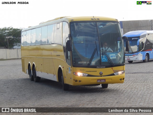 Viação Itapemirim 5051 na cidade de Caruaru, Pernambuco, Brasil, por Lenilson da Silva Pessoa. Número da foto: #7751728.