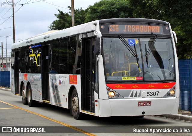 Metra - Sistema Metropolitano de Transporte 5307 na cidade de São Paulo, São Paulo, Brasil, por Rudnei Aparecido da Silva. Número da foto: #7752785.