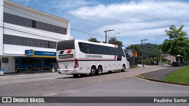 Auto Viação Catarinense 3115 na cidade de Joinville, Santa Catarina, Brasil, por Paulinho Sartor. ID da foto: 7756770.