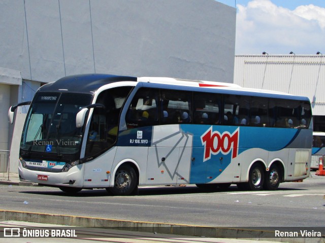 Auto Viação 1001 RJ 108.1093 na cidade de Rio de Janeiro, Rio de Janeiro, Brasil, por Renan Vieira. ID da foto: 7754851.