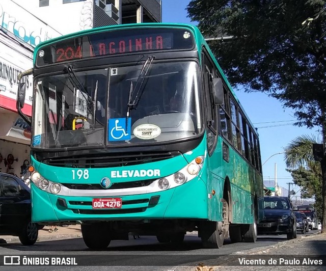 Justinópolis Transportes 198 na cidade de Belo Horizonte, Minas Gerais, Brasil, por Vicente de Paulo Alves. ID da foto: 7755543.