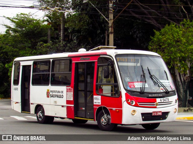 Allibus Transportes 4 5478 na cidade de São Paulo, São Paulo, Brasil, por Adam Xavier Rodrigues Lima. Número da foto: #7756669.