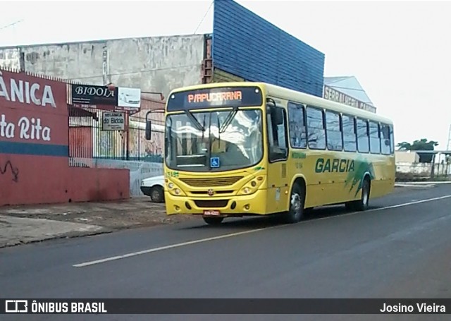 Viação Garcia 16194 na cidade de Apucarana, Paraná, Brasil, por Josino Vieira. ID da foto: 7753740.