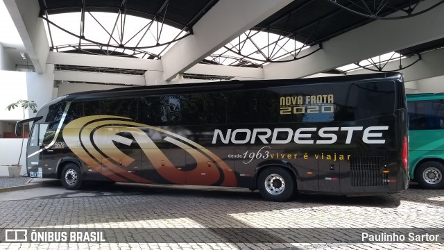 Expresso Nordeste 5672 na cidade de Joinville, Santa Catarina, Brasil, por Paulinho Sartor. ID da foto: 7756668.