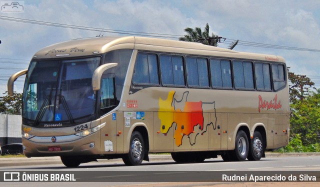 Paraíba Turismo 1224 na cidade de Recife, Pernambuco, Brasil, por Rudnei Aparecido da Silva. Número da foto: #7754991.