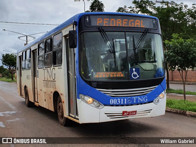 TNG Intermunicipal 00311 na cidade de Novo Gama, Goiás, Brasil, por William Gabriel. Número da foto: #7753961.