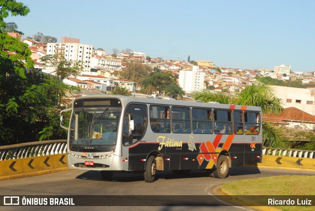 Nossa Senhora de Fátima Auto Ônibus 381 na cidade de Bragança Paulista, São Paulo, Brasil, por Ricardo Luiz. Número da foto: #7754230.
