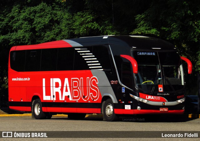 Lirabus 12117 na cidade de São Paulo, São Paulo, Brasil, por Leonardo Fidelli. Número da foto: #7754827.