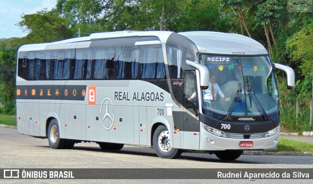 Real Alagoas de Viação 700 na cidade de Recife, Pernambuco, Brasil, por Rudnei Aparecido da Silva. Número da foto: #7754967.