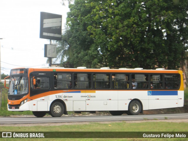 Itamaracá Transportes 1.596 na cidade de Recife, Pernambuco, Brasil, por Gustavo Felipe Melo. ID da foto: 7753403.