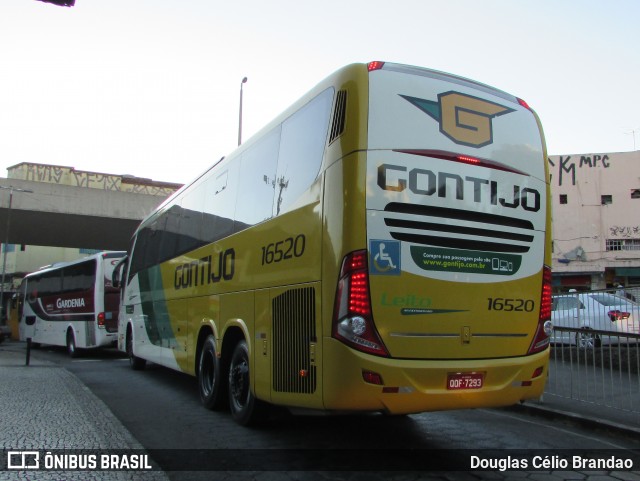Empresa Gontijo de Transportes 16520 na cidade de Belo Horizonte, Minas Gerais, Brasil, por Douglas Célio Brandao. Número da foto: #7753506.