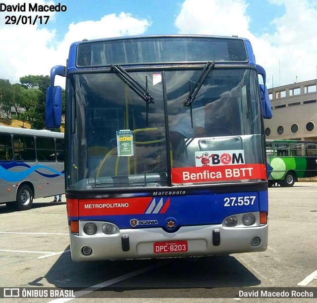 BBTT - Benfica Barueri Transporte e Turismo 27.557 na cidade de São Paulo, São Paulo, Brasil, por David Macedo Rocha. ID da foto: 7756128.