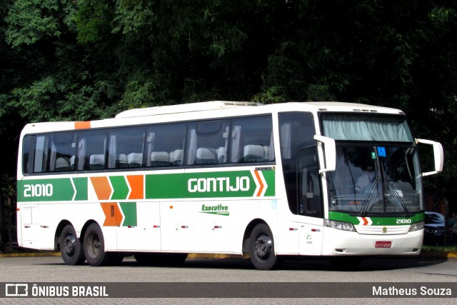 Empresa Gontijo de Transportes 21010 na cidade de São Paulo, São Paulo, Brasil, por Matheus Souza. ID da foto: 7755247.