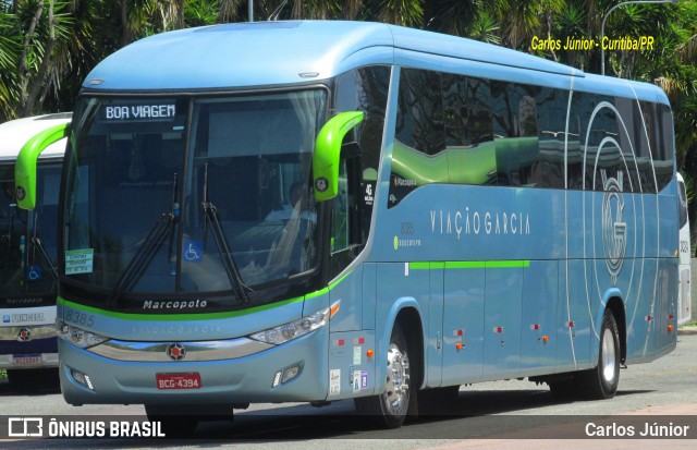 Viação Garcia 8385 na cidade de Curitiba, Paraná, Brasil, por Carlos Júnior. Número da foto: #7756044.