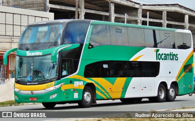Tocantins Transportes e Turismo 3049 na cidade de Abreu e Lima, Pernambuco, Brasil, por Rudnei Aparecido da Silva. Número da foto: #7755223.