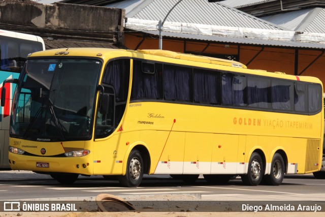 Viação Itapemirim 5097 na cidade de Rio de Janeiro, Rio de Janeiro, Brasil, por Diego Almeida Araujo. Número da foto: #7756817.
