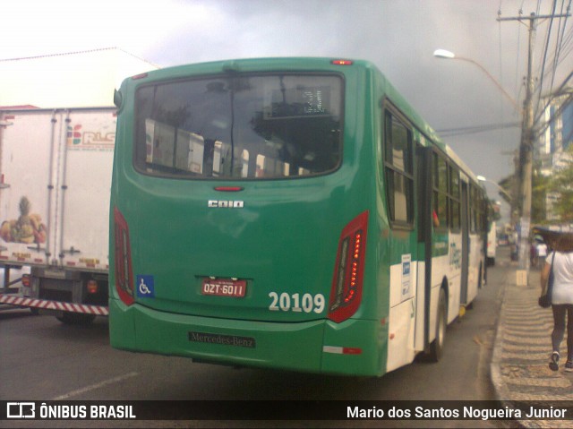OT Trans - Ótima Salvador Transportes 20109 na cidade de Salvador, Bahia, Brasil, por Mario dos Santos Nogueira Junior. Número da foto: #7759860.