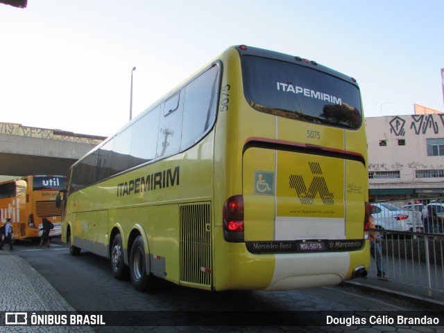 Viação Itapemirim 5075 na cidade de Belo Horizonte, Minas Gerais, Brasil, por Douglas Célio Brandao. Número da foto: #7757656.