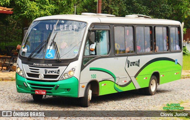 Turin Transportes 100 na cidade de Ouro Preto, Minas Gerais, Brasil, por Clovis Junior. Número da foto: #7758336.