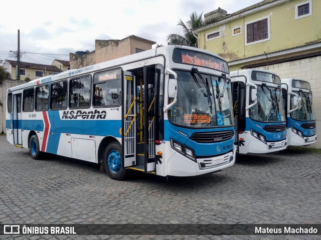 Viação Nossa Senhora da Penha RJ 188.151 na cidade de Mesquita, Rio de Janeiro, Brasil, por Mateus Machado. Número da foto: #7760450.