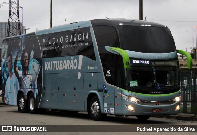 Viação Garcia 8454 na cidade de São Paulo, São Paulo, Brasil, por Rudnei Aparecido da Silva. Número da foto: #7760281.