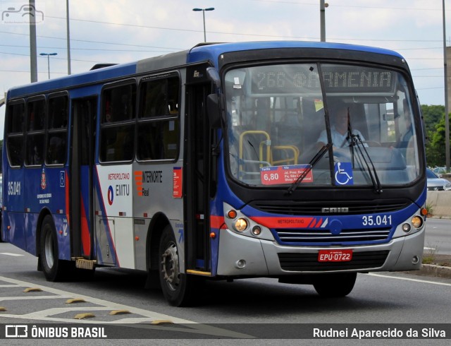 Real Transportes Metropolitanos 35.041 na cidade de São Paulo, São Paulo, Brasil, por Rudnei Aparecido da Silva. Número da foto: #7760402.