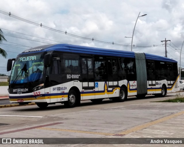 Belém Rio Transportes BD-89802 na cidade de Belém, Pará, Brasil, por Andre Vasques. Número da foto: #7759655.