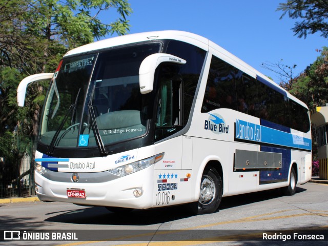 VIDA - Viação Danúbio Azul 10.016 na cidade de São Paulo, São Paulo, Brasil, por Rodrigo Fonseca. Número da foto: #7758208.
