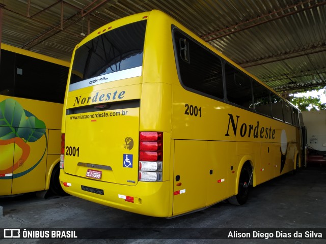 Viação Nordeste 2001 na cidade de Natal, Rio Grande do Norte, Brasil, por Alison Diego Dias da Silva. Número da foto: #7759510.