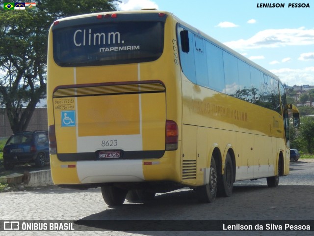 Viação Itapemirim 8623 na cidade de Caruaru, Pernambuco, Brasil, por Lenilson da Silva Pessoa. Número da foto: #7760962.