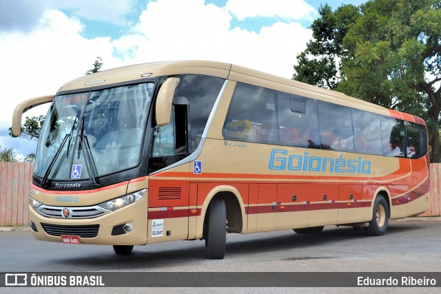 Auto Viação Goianésia 176003-2 na cidade de Brasília, Distrito Federal, Brasil, por Eduardo Ribeiro. Número da foto: #7759986.