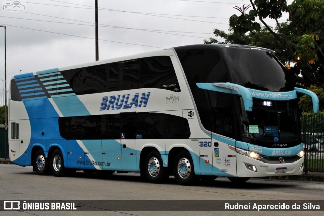 Brulan Transportes 320 na cidade de São Paulo, São Paulo, Brasil, por Rudnei Aparecido da Silva. Número da foto: #7760258.