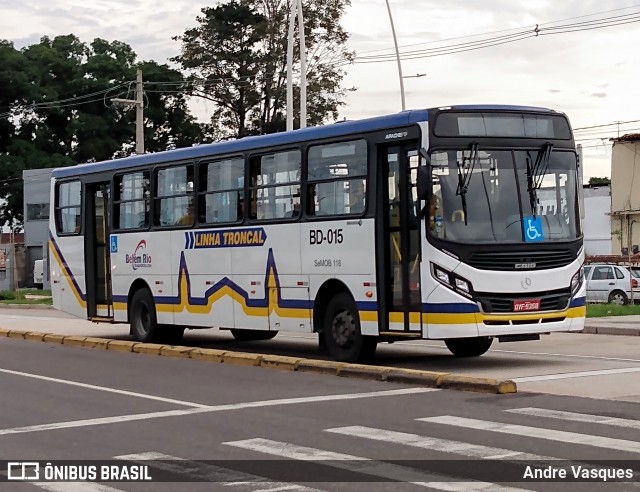 Belém Rio Transportes BD-015 na cidade de Belém, Pará, Brasil, por Andre Vasques. Número da foto: #7759635.