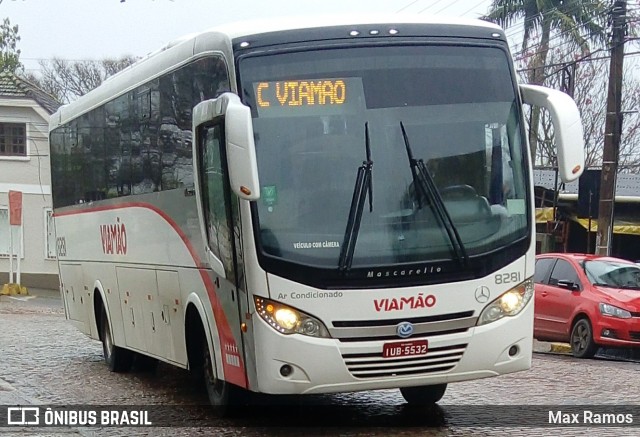 Empresa de Transporte Coletivo Viamão 8281 na cidade de Viamão, Rio Grande do Sul, Brasil, por Max Ramos. ID da foto: 7759026.