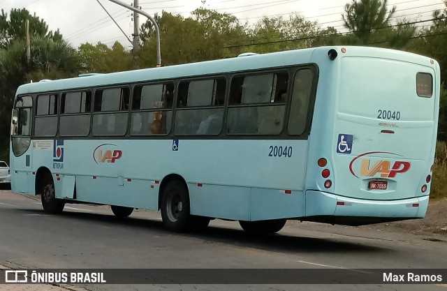 VAP - Viação Alto Petrópolis 20040 na cidade de Porto Alegre, Rio Grande do Sul, Brasil, por Max Ramos. Número da foto: #7759037.