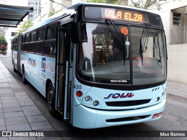 SOUL - Sociedade de Ônibus União Ltda. 7435 na cidade de Porto Alegre, Rio Grande do Sul, Brasil, por Max Ramos. ID da foto: 7759033.