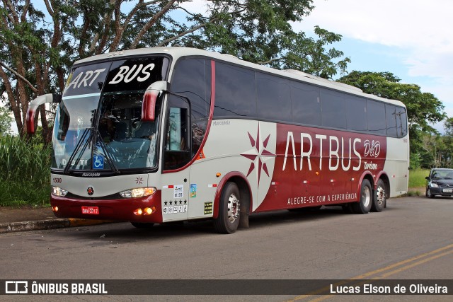 Artbus Turismo 1500 na cidade de Alfenas, Minas Gerais, Brasil, por Lucas Elson de Oliveira. Número da foto: #7760851.