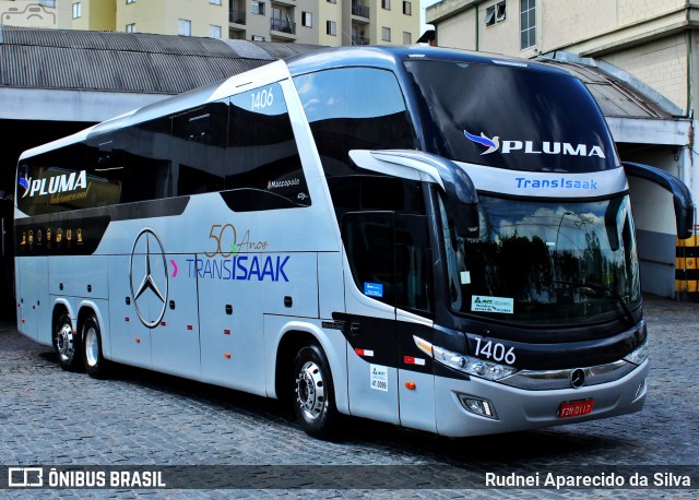 Trans Isaak Turismo 1406 na cidade de São Paulo, São Paulo, Brasil, por Rudnei Aparecido da Silva. Número da foto: #7760443.