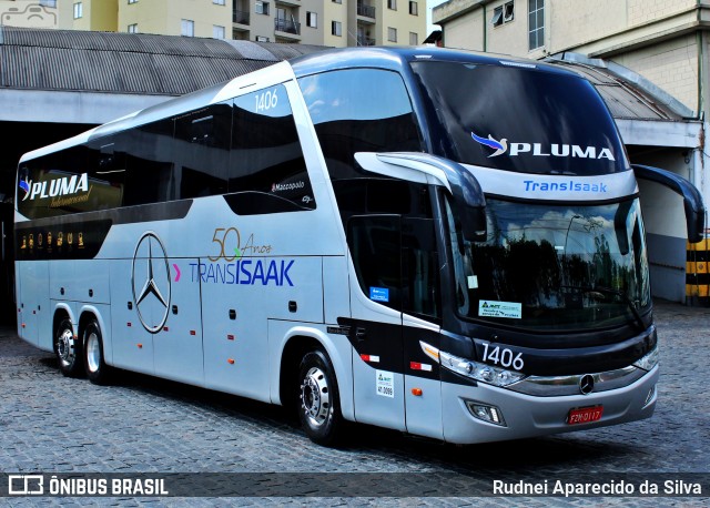 Trans Isaak Turismo 1406 na cidade de São Paulo, São Paulo, Brasil, por Rudnei Aparecido da Silva. ID da foto: 7760443.