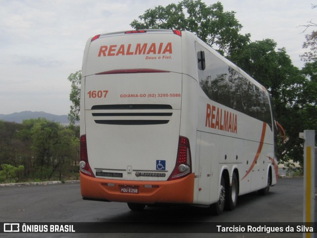 RealMaia Turismo e Cargas 1607 na cidade de Montes Claros, Minas Gerais, Brasil, por Tarcisio Rodrigues da Silva. ID da foto: 7759029.