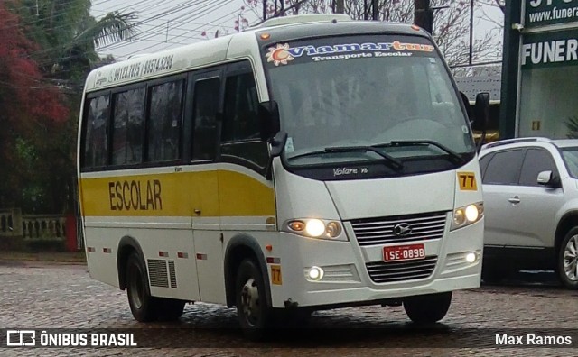 Viamar Tur Transporte Escolar 77 na cidade de Viamão, Rio Grande do Sul, Brasil, por Max Ramos. ID da foto: 7759028.