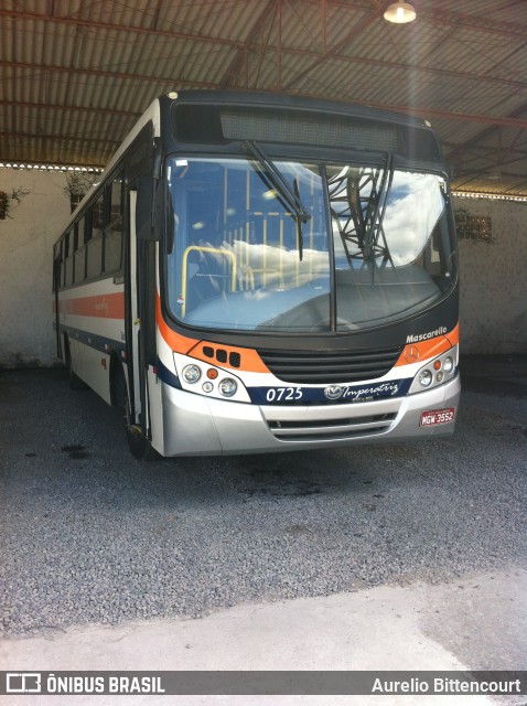 Auto Viação Imperatriz 0725 na cidade de Santo Amaro da Imperatriz, Santa Catarina, Brasil, por Aurelio Bittencourt. ID da foto: 7761148.