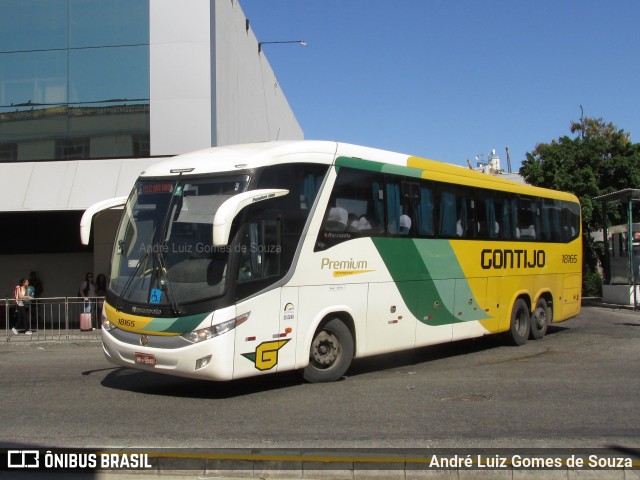 Empresa Gontijo de Transportes 18165 na cidade de Rio de Janeiro, Rio de Janeiro, Brasil, por André Luiz Gomes de Souza. ID da foto: 7762894.