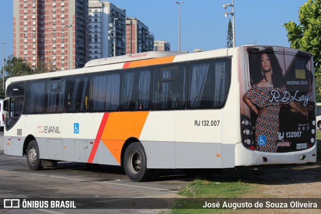 Evanil Transportes e Turismo RJ 132.007 na cidade de Rio de Janeiro, Rio de Janeiro, Brasil, por José Augusto de Souza Oliveira. ID da foto: 7763361.