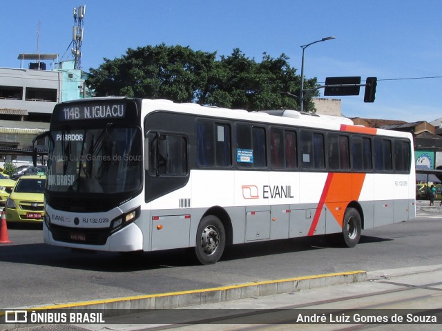 Evanil Transportes e Turismo RJ 132.029 na cidade de Rio de Janeiro, Rio de Janeiro, Brasil, por André Luiz Gomes de Souza. ID da foto: 7764489.