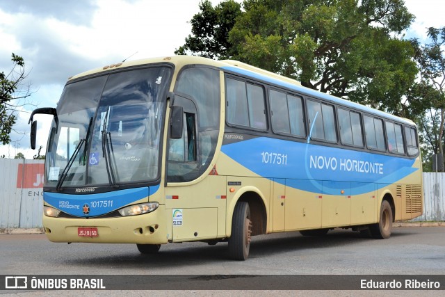 Viação Novo Horizonte 1017511 na cidade de Brasília, Distrito Federal, Brasil, por Eduardo Ribeiro. ID da foto: 7762841.