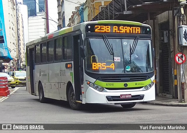 Viação Verdun B71010 na cidade de Rio de Janeiro, Rio de Janeiro, Brasil, por Yuri Ferreira Marinho. Número da foto: #7764379.