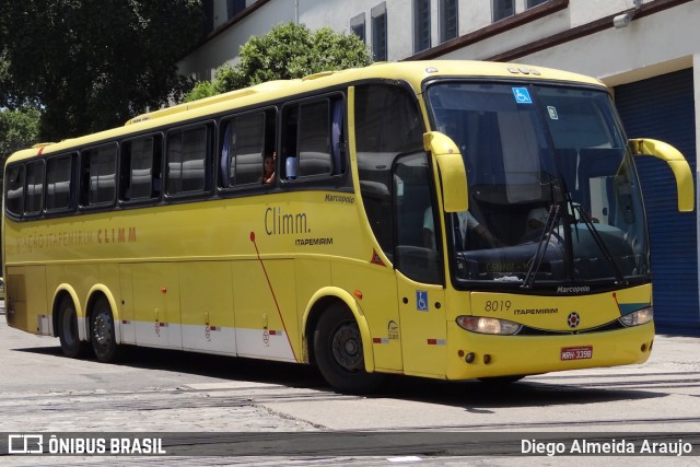 Viação Itapemirim 8019 na cidade de Rio de Janeiro, Rio de Janeiro, Brasil, por Diego Almeida Araujo. Número da foto: #7761161.