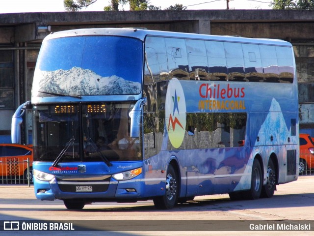 Chilebus Internacional 112 na cidade de Curitiba, Paraná, Brasil, por Gabriel Michalski. ID da foto: 7761348.